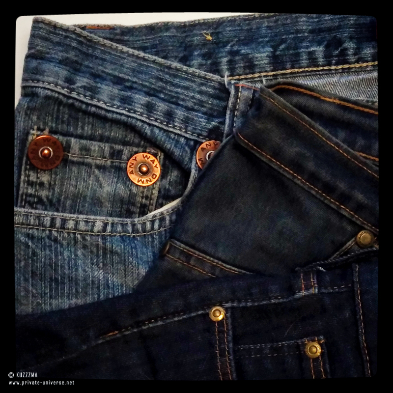 Old jeans transit to 