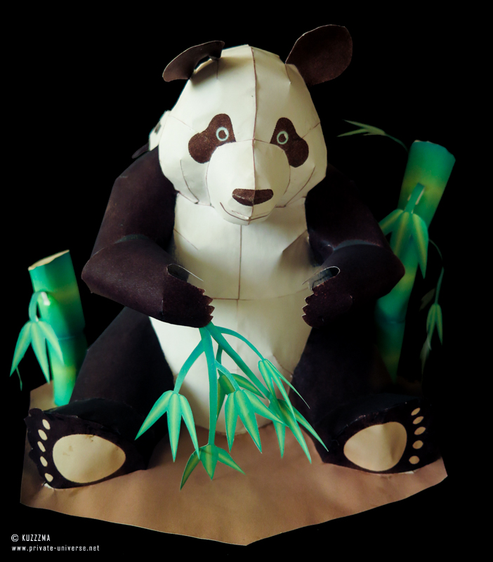 Panda papercraft (Epson)