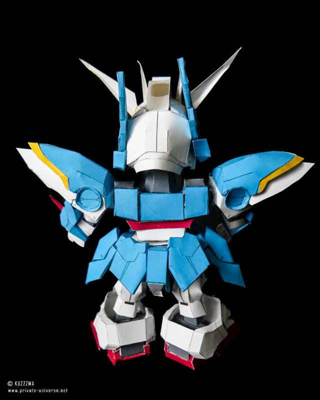 SD Gundam Wing Zero (back)