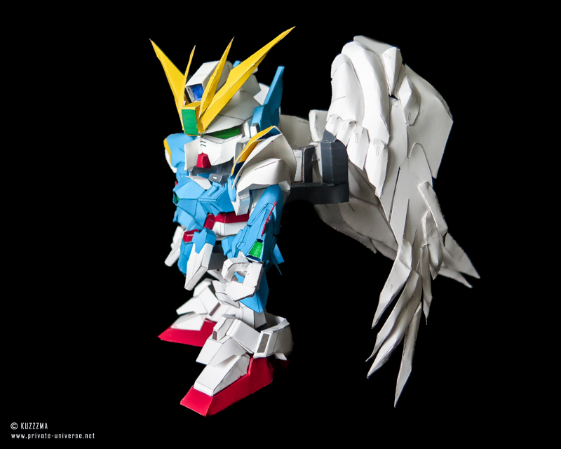 SD Gundam Wing Zero (with wings)
