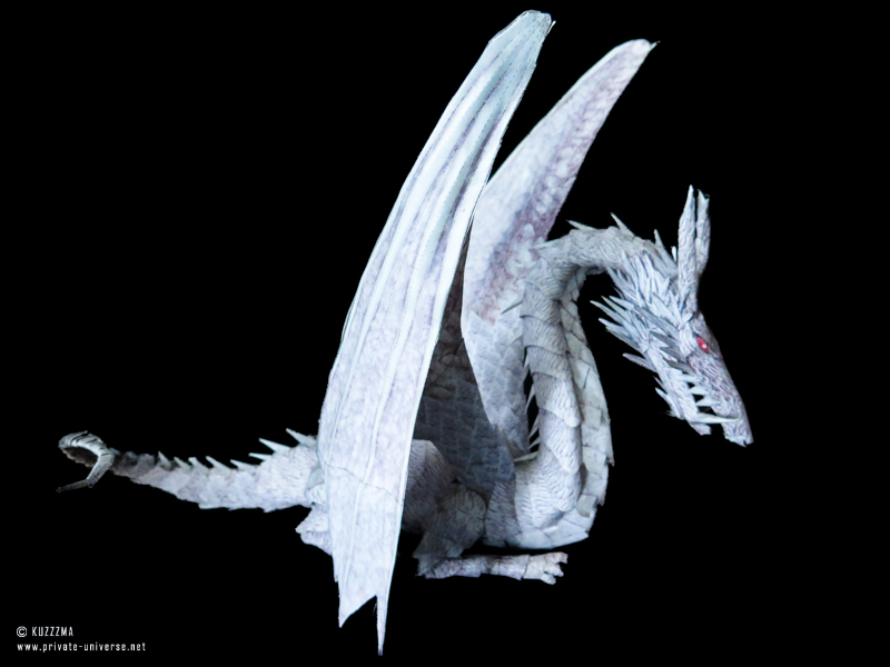 Tales from Earthsea Dragon papercraft