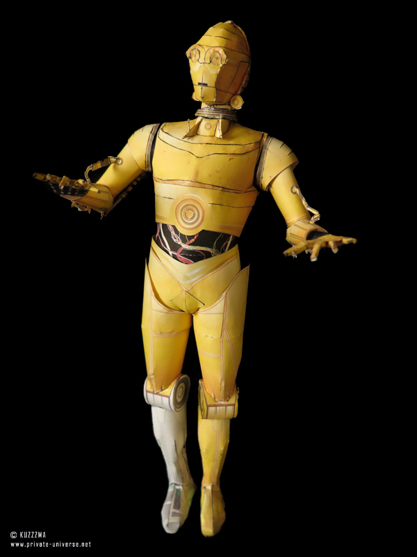 C-3PO droid (front)