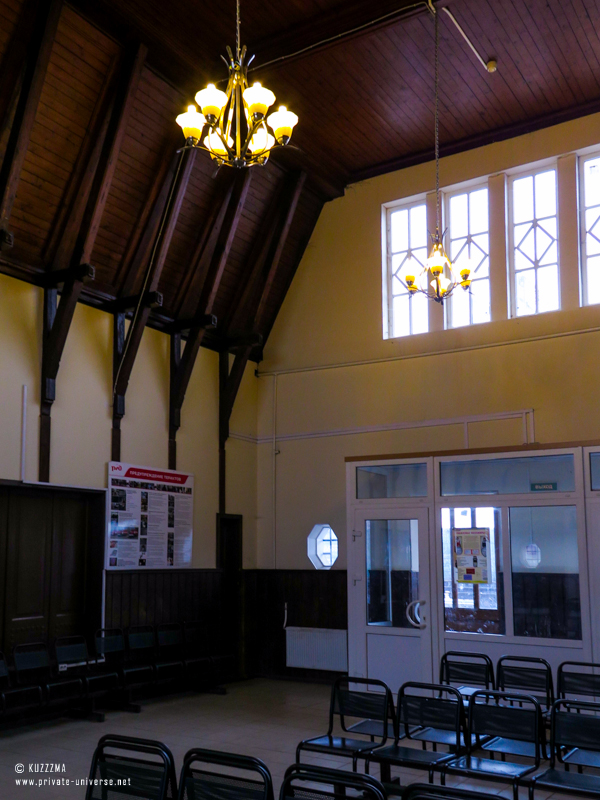 Train station Priozersk- interior